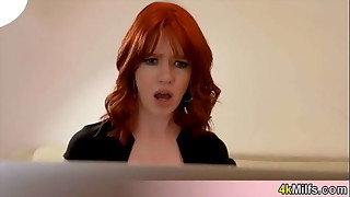 When stepmom foound my secret MILF anal folder